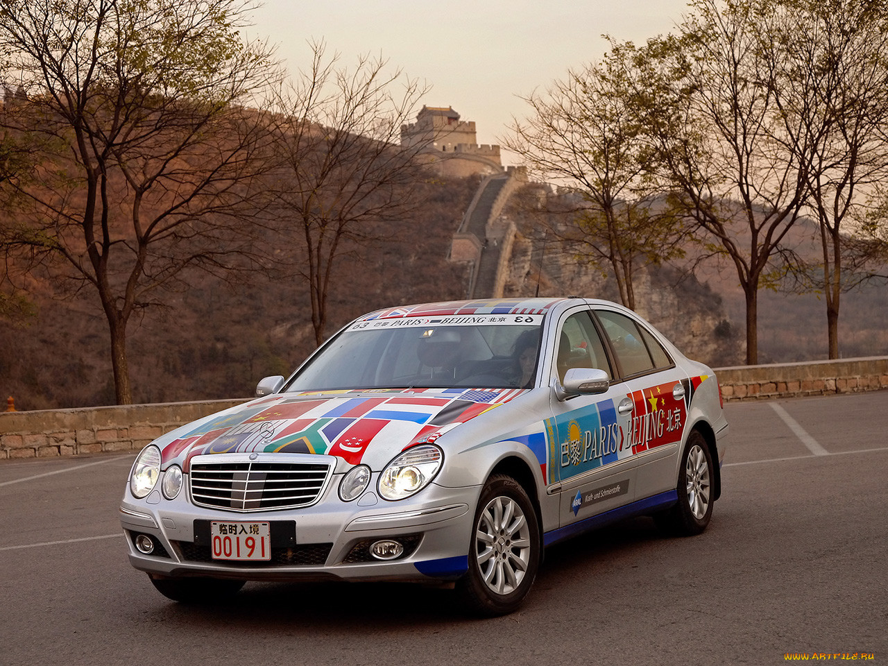 2006, mercedes, benz, class, paris, to, beijing, 